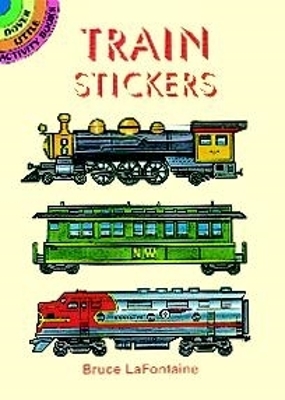 Train Stickers book
