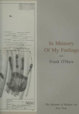 In Memory of My Feelings book