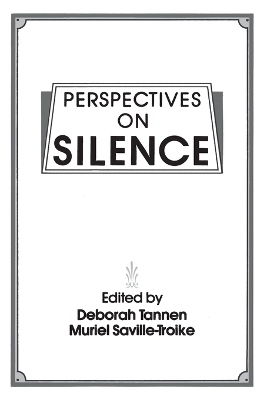 Perspectives on Silence book