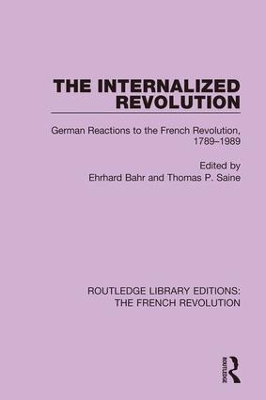 The Internalized Revolution by Ehrhard Bahr