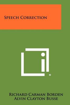 Speech Correction book
