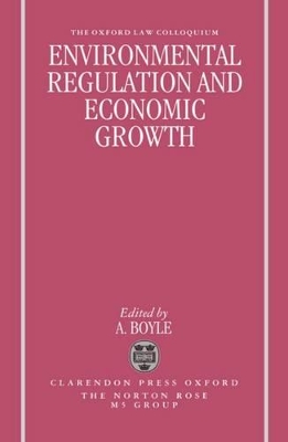 Environmental Regulation and Economic Growth book