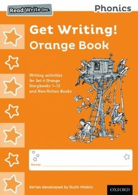 Read Write Inc. Phonics: Get Writing! Orange Book Pack of 10 book