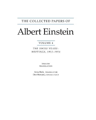 The Collected Papers of Albert Einstein book