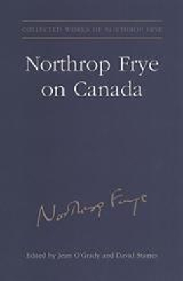 Northrop Frye on Canada book