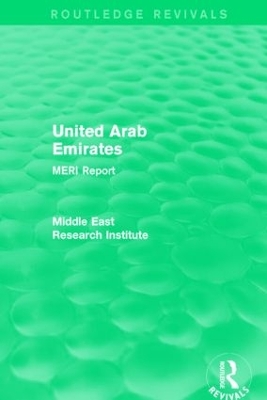 United Arab Emirates by Middle East Research Institute
