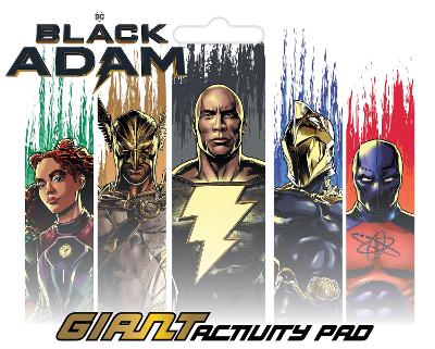 Black Adam: Giant Activity Pad (DC Comics) book