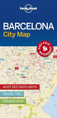 Lonely Planet Barcelona City Map by Lonely Planet