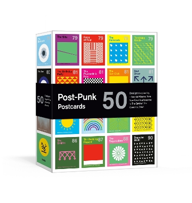 Post-Punk Postcards: 50 Designs of Influential Albums, from New Order#s Movement to The Smiths' The Queen Is Dead book