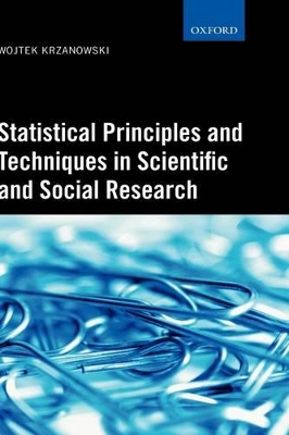 Statistical Principles and Techniques in Scientific and Social Research book