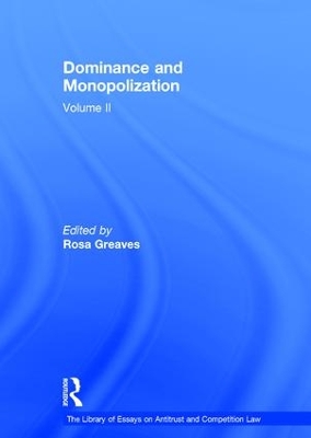 Dominance and Monopolization book