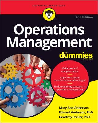 Operations Management For Dummies book