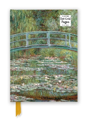 Claude Monet: Bridge over a Pond of Water Lilies (Foiled Dot Grid Journal) book