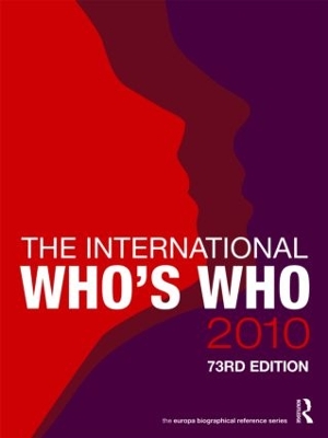 International Who's Who book