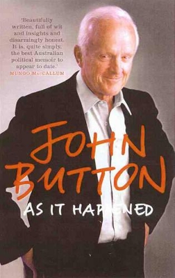 As It Happened book
