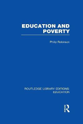 Education and Poverty book