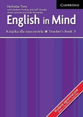 English in Mind Level 3 Teacher's Book Polish Exam edition book