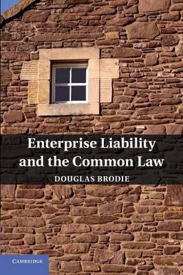 Enterprise Liability and the Common Law book