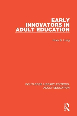 Early Innovators in Adult Education book