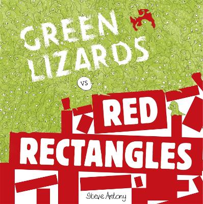 Green Lizards vs Red Rectangles book