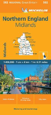 Northern England - Michelin Regional Map 502: Map book