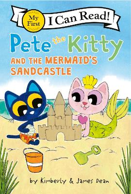 Pete the Kitty and the Mermaid's Sandcastle book