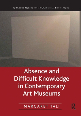 Absence and Difficult Knowledge in Contemporary Art Museums by Margaret Tali