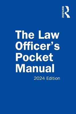 The Law Officer's Pocket Manual: 2024 Edition book
