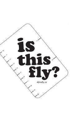 The official alphafly guidebook: is this fly? by Alex Lee
