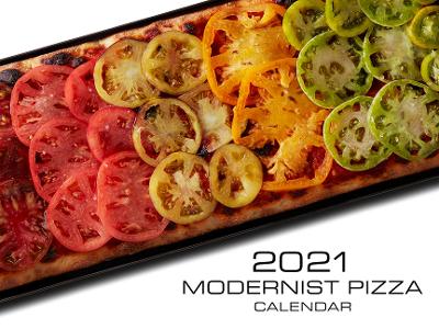 Modernist Pizza 2021 Wall Calendar by Nathan Myhrvold