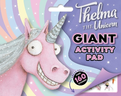 Thelma the Unicorn: Giant Activity Pad book