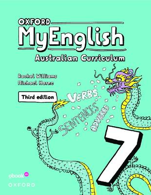 Oxford MyEnglish 7 Student Workbook+obook pro: Australian Curriculum book