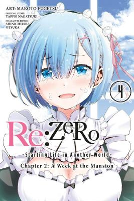 re:Zero Starting Life in Another World, Chapter 2: A Week in the Mansion, Vol. 4 book