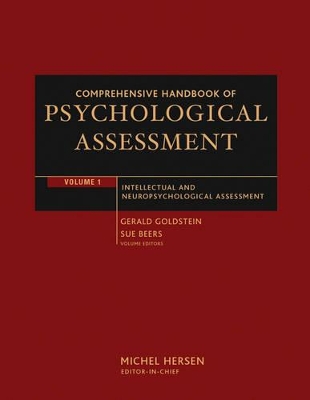 Comprehensive Handbook of Psychological Assessment Volume 1 by Gerald Goldstein