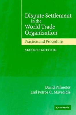 Dispute Settlement in the World Trade Organization book