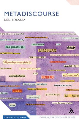 Metadiscourse by Professor Ken Hyland