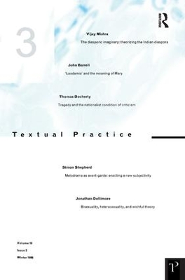 Textual Practice 10.3 book