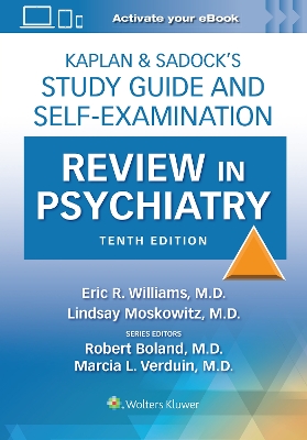 Kaplan & Sadock’s Study Guide and Self-Examination Review in Psychiatry: Print + eBook with Multimedia book