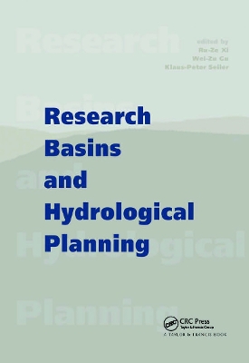 Research Basins and Hydrological Planning book