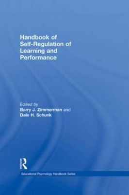 Handbook of Self-Regulation of Learning and Performance book