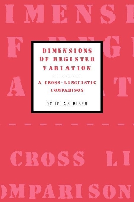 Dimensions of Register Variation by Douglas Biber