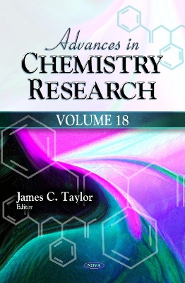 Advances in Chemistry Research by James C Taylor