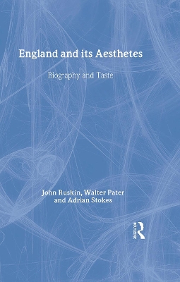 England and Its Aesthetes book