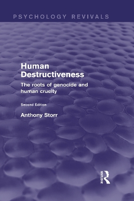 Human Destructiveness book