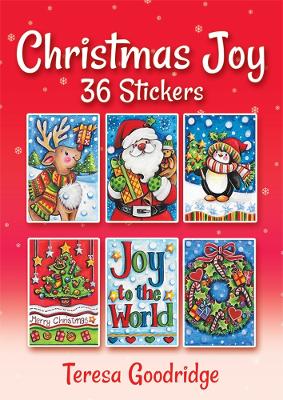 Christmas Joy 36 Stickers book