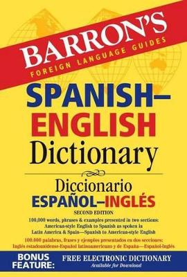 Barron's Spanish-English Dictionary book