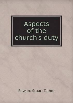 Aspects of the Church's Duty book