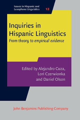 Inquiries in Hispanic Linguistics book