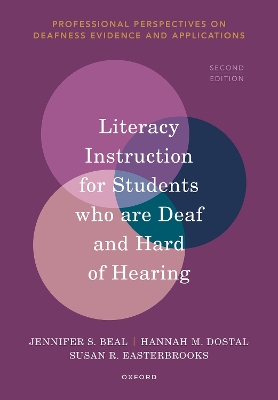 Literacy Instruction for Students Who are Deaf and Hard of Hearing: (2nd Edition) by Susan R. Easterbrooks