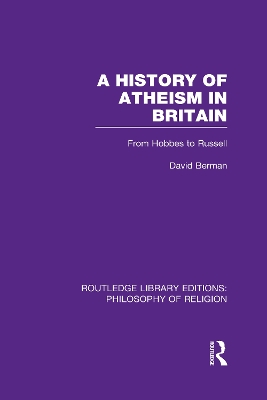 History of Atheism in Britain book